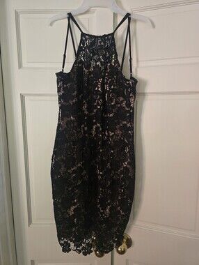 Guess Women's Dierdre Strappy Lace Dress